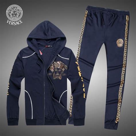 versace mens hoodies|versace sweatsuit for men.